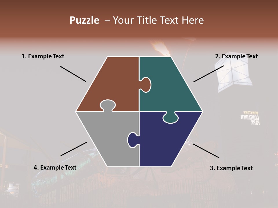 Construction East Fremont PowerPoint Template