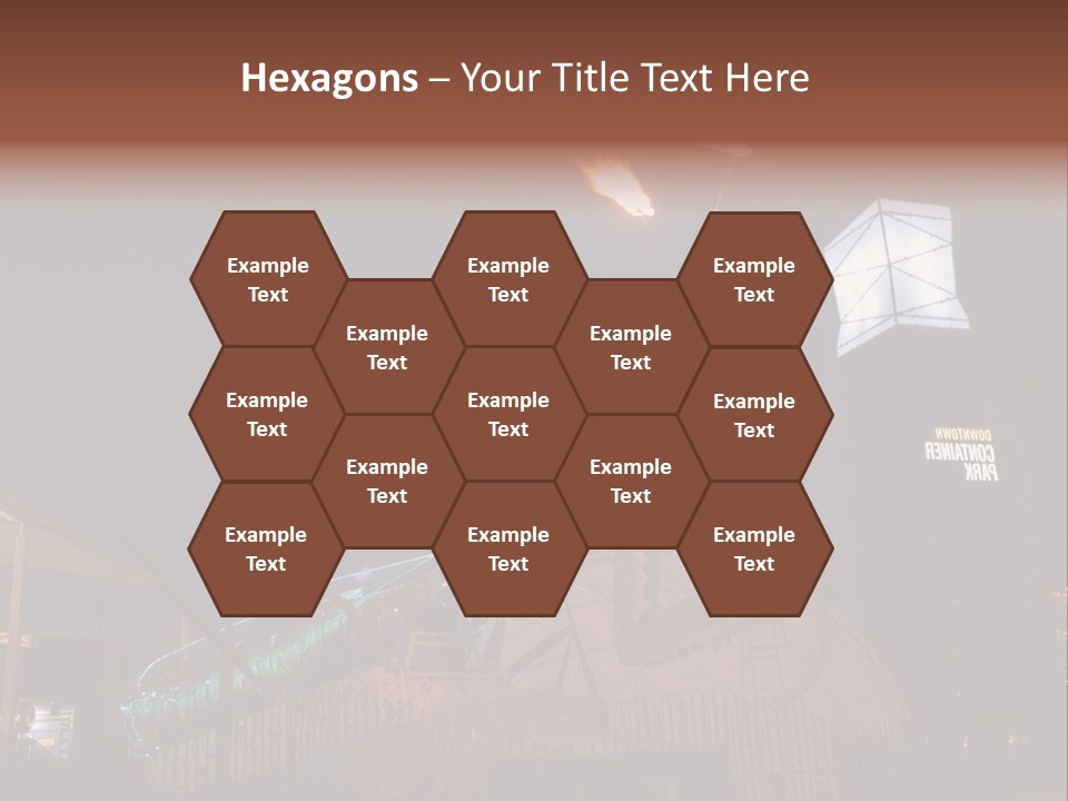 Construction East Fremont PowerPoint Template