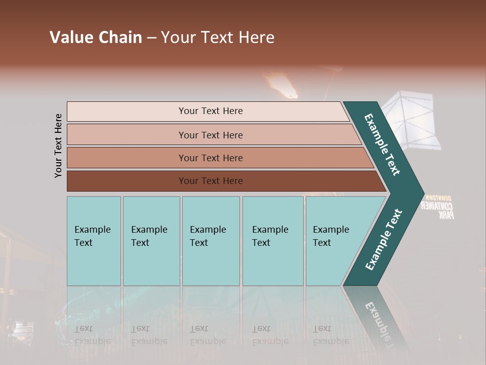 Construction East Fremont PowerPoint Template
