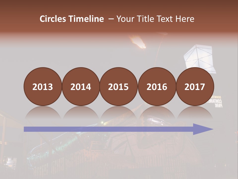 Construction East Fremont PowerPoint Template