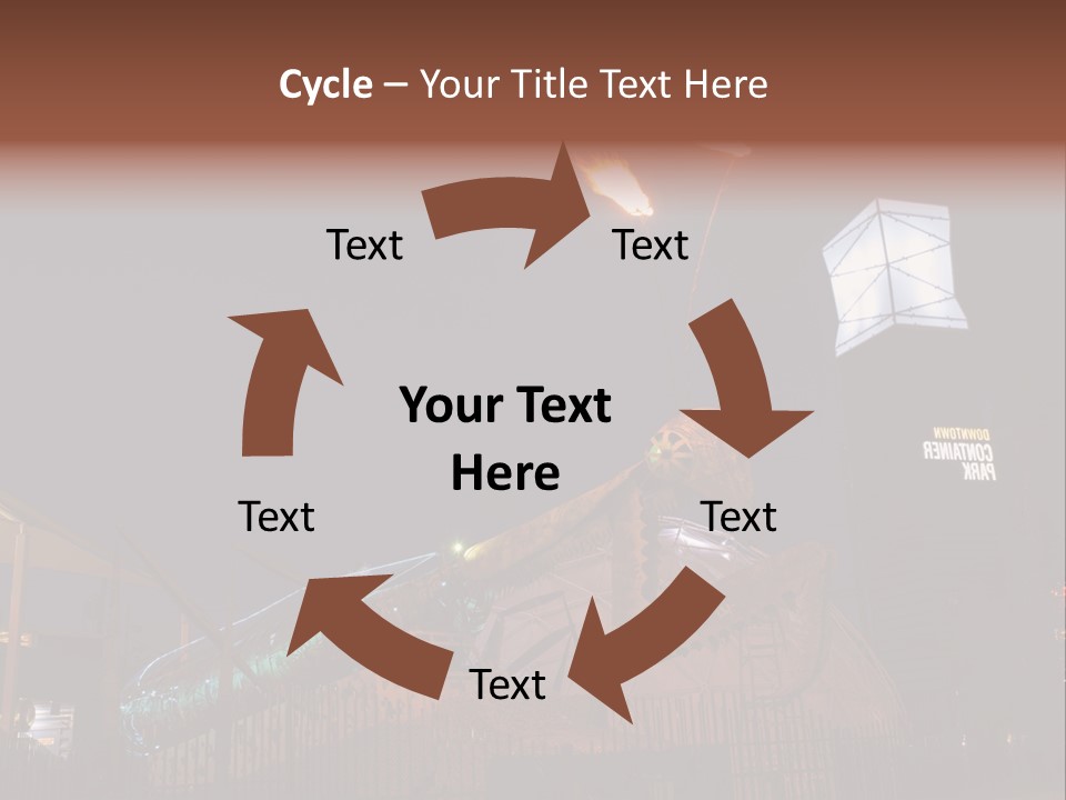 Construction East Fremont PowerPoint Template