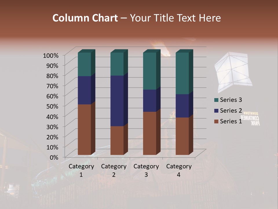 Construction East Fremont PowerPoint Template