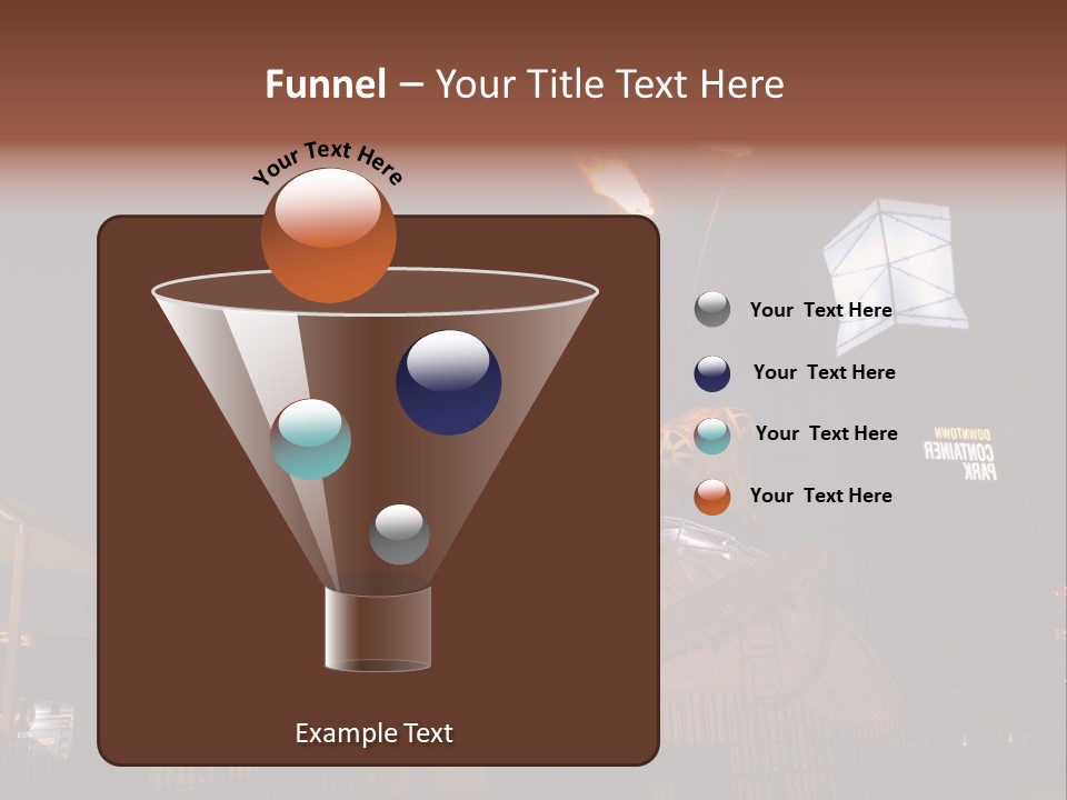 Construction East Fremont PowerPoint Template