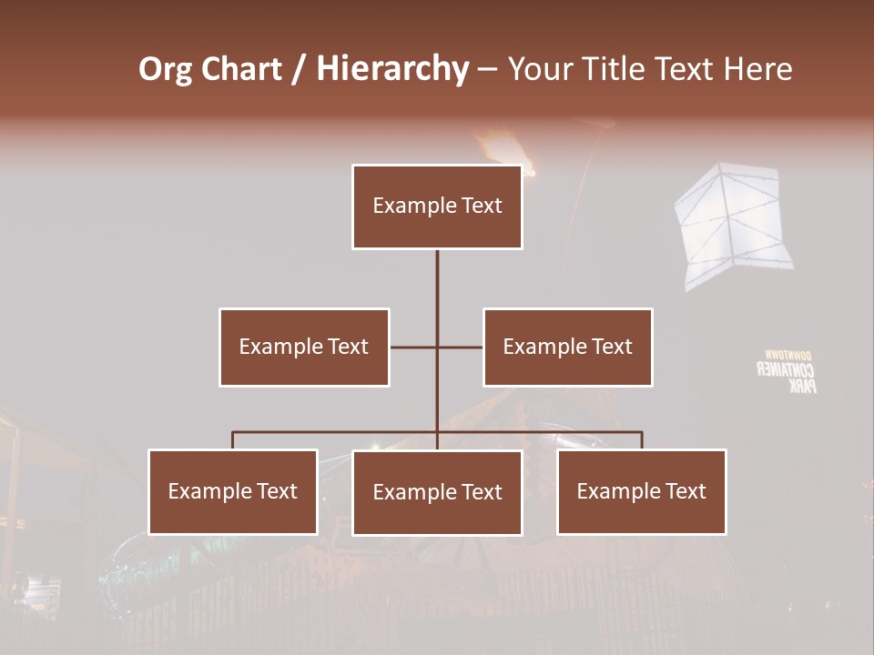 Construction East Fremont PowerPoint Template