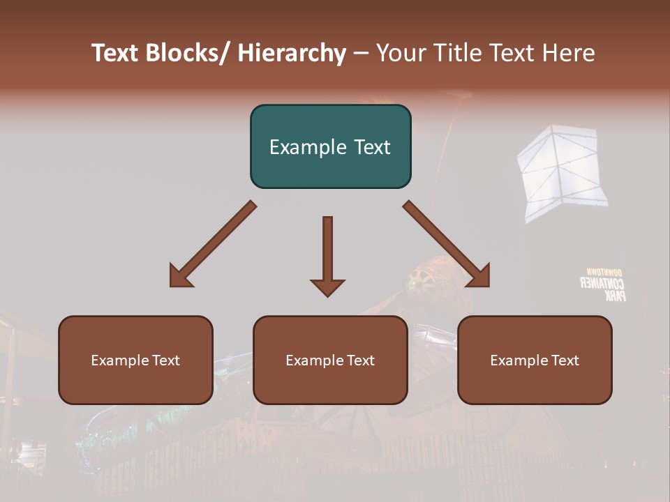 Construction East Fremont PowerPoint Template