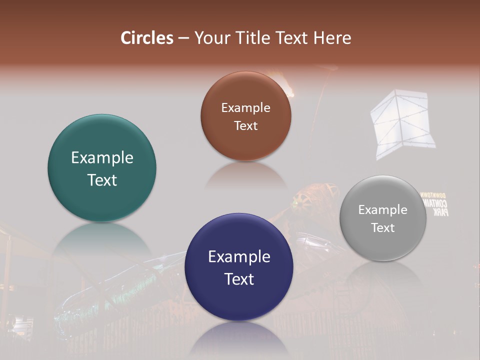 Construction East Fremont PowerPoint Template