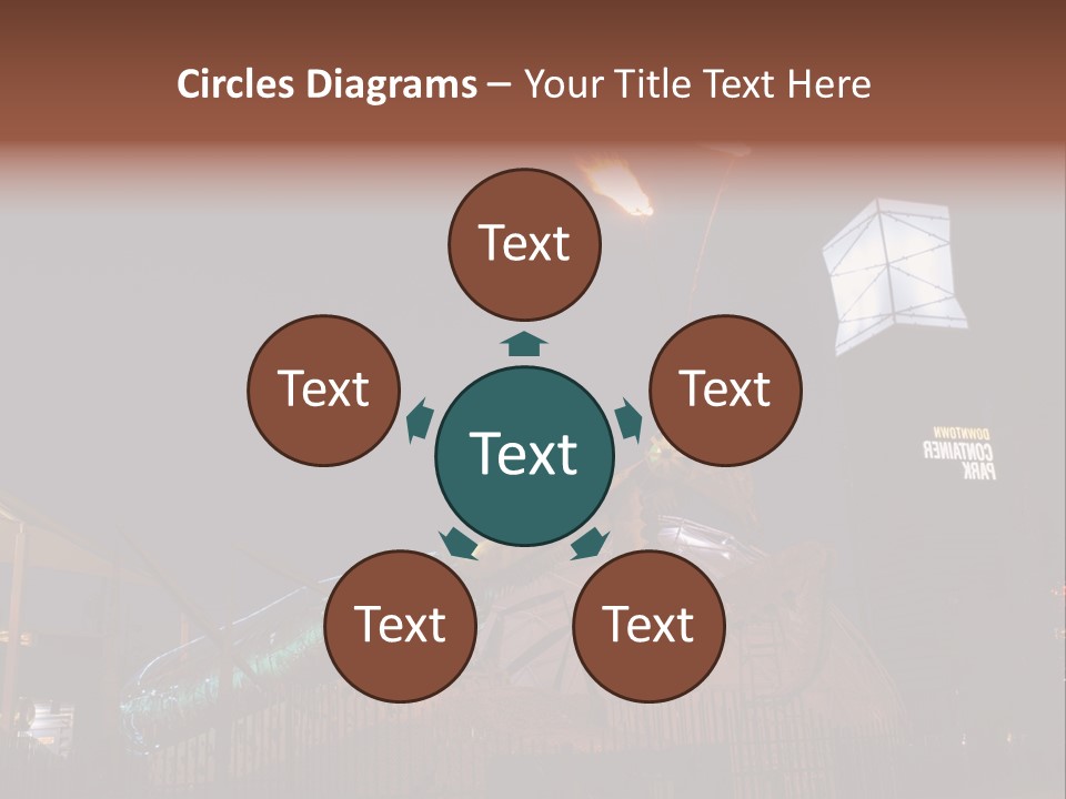 Construction East Fremont PowerPoint Template