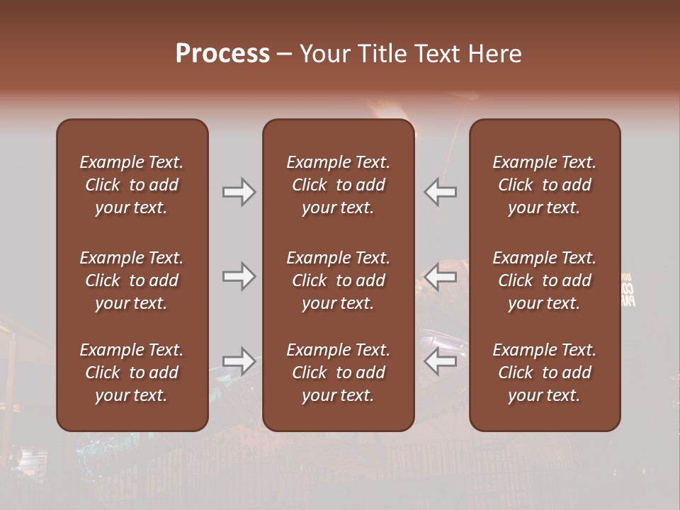 Construction East Fremont PowerPoint Template