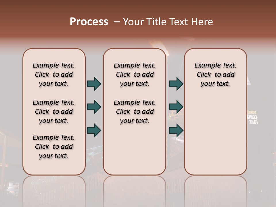 Construction East Fremont PowerPoint Template