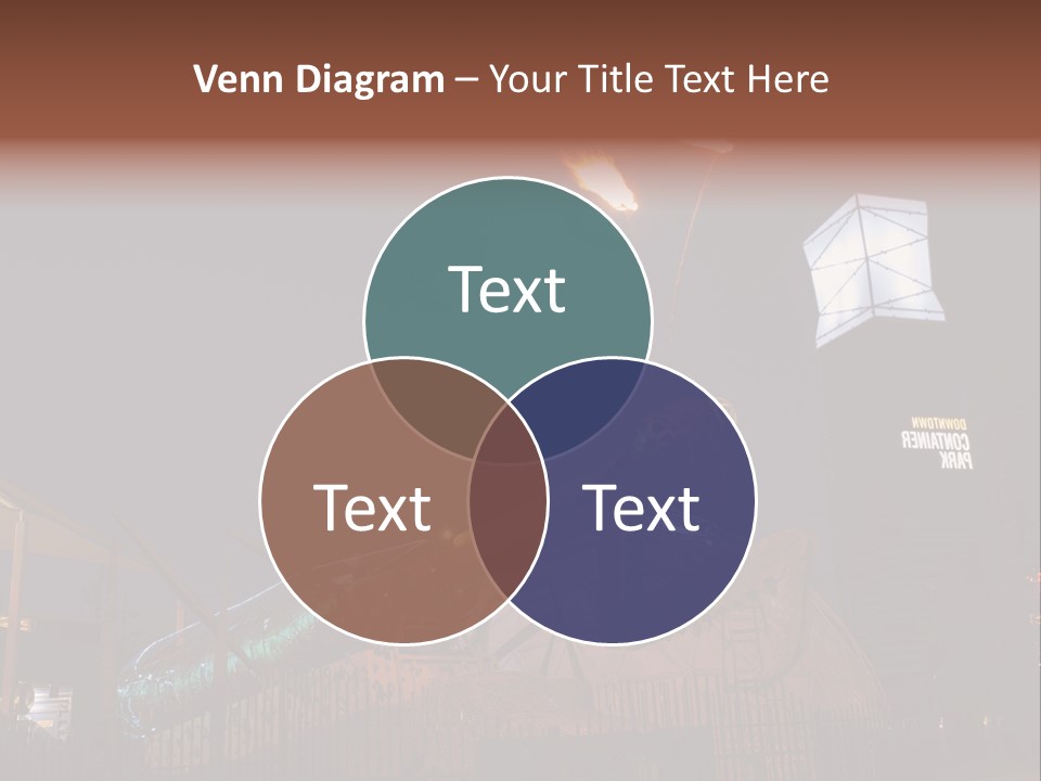 Construction East Fremont PowerPoint Template