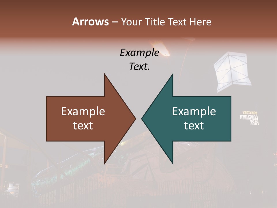 Construction East Fremont PowerPoint Template