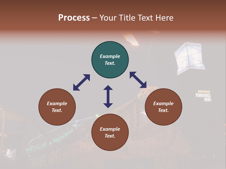 Construction East Fremont PowerPoint Template