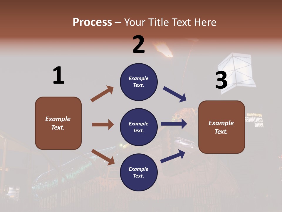 Construction East Fremont PowerPoint Template