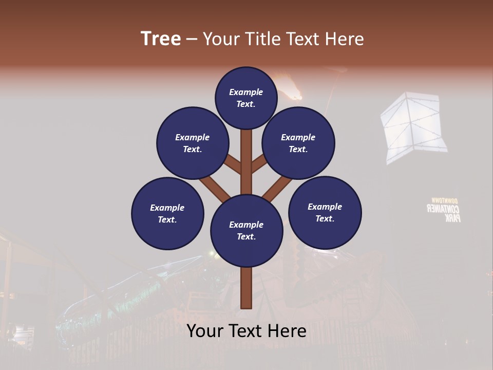 Construction East Fremont PowerPoint Template