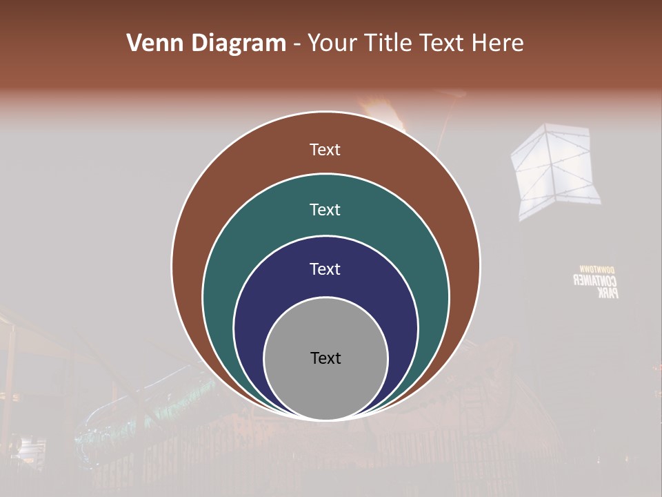 Construction East Fremont PowerPoint Template