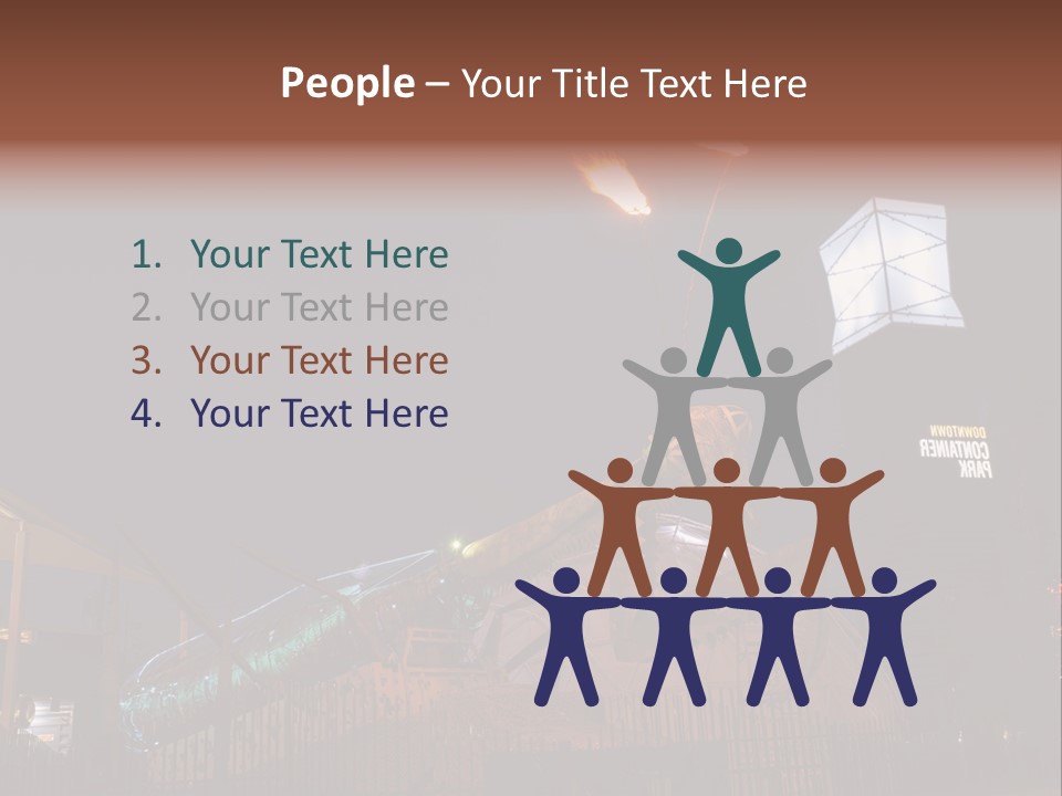 Construction East Fremont PowerPoint Template