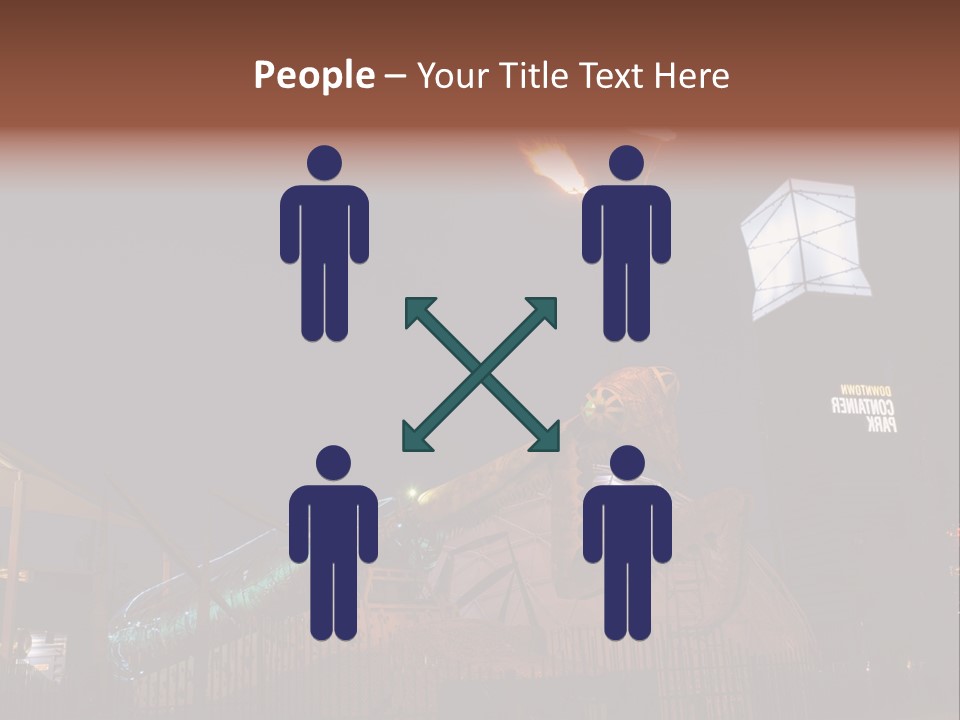 Construction East Fremont PowerPoint Template