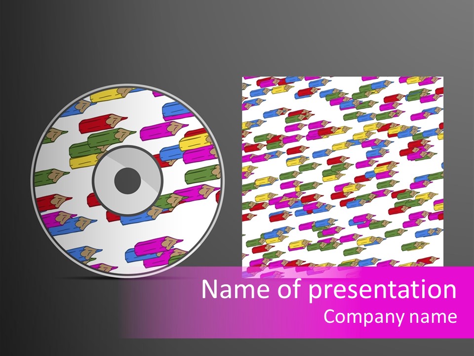 Video Illustration Decoration PowerPoint Template