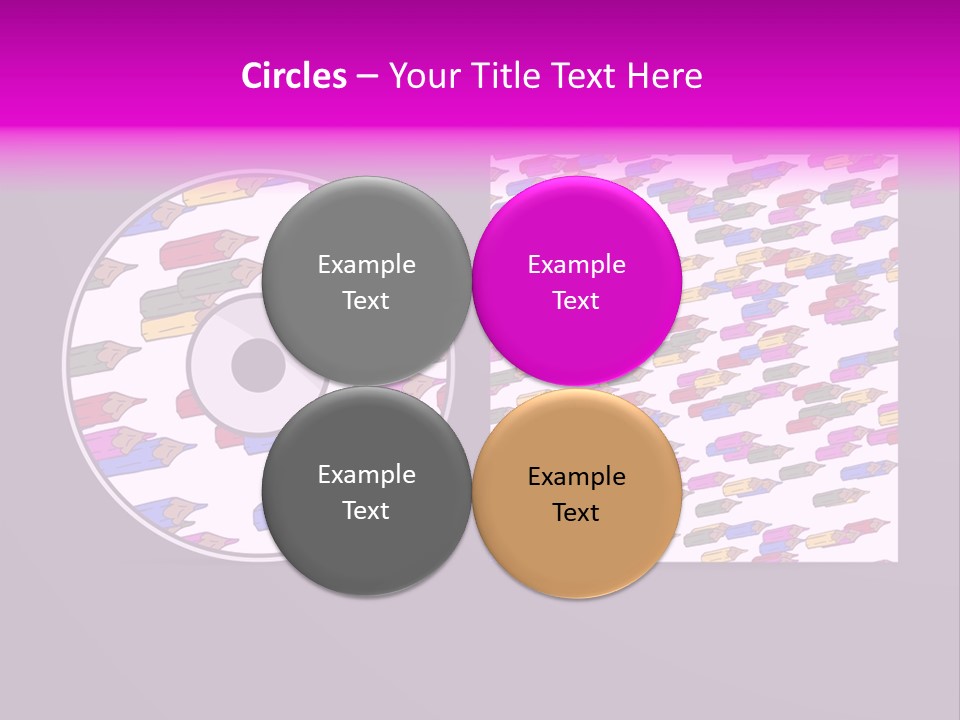 Video Illustration Decoration PowerPoint Template