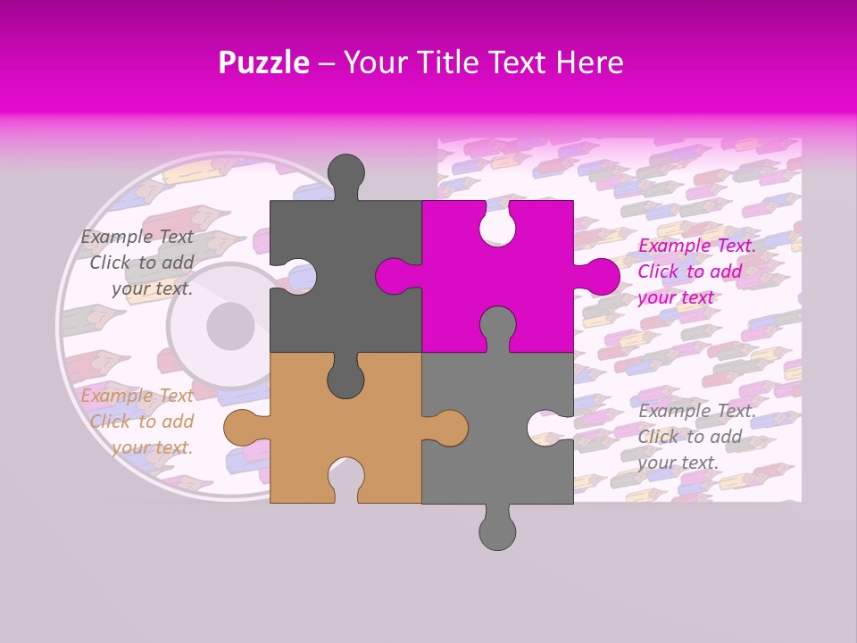 Video Illustration Decoration PowerPoint Template