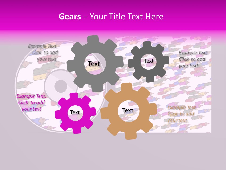 Video Illustration Decoration PowerPoint Template