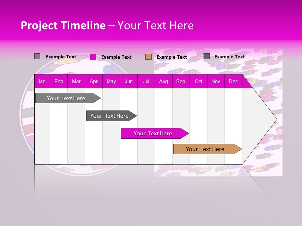 Video Illustration Decoration PowerPoint Template