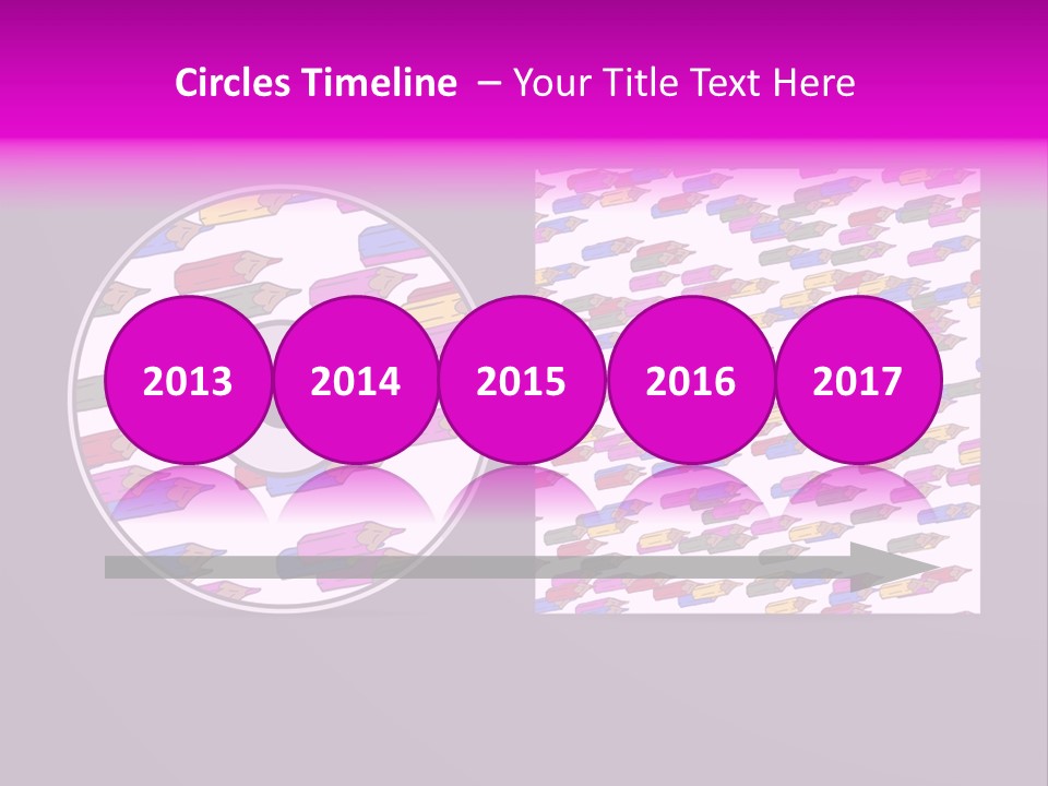 Video Illustration Decoration PowerPoint Template