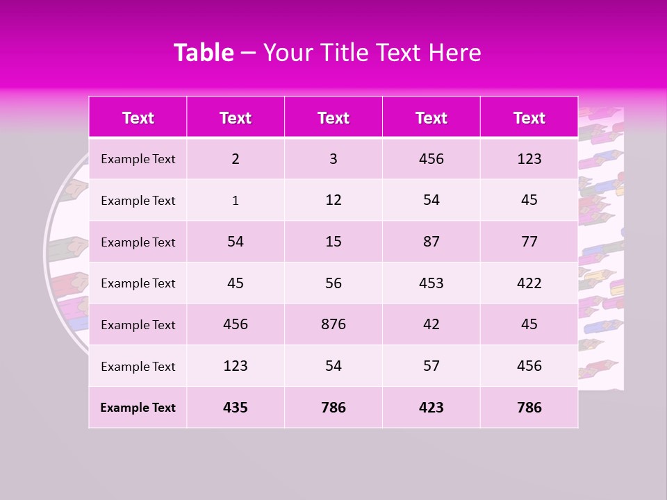 Video Illustration Decoration PowerPoint Template