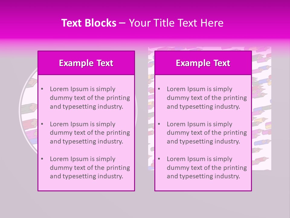 Video Illustration Decoration PowerPoint Template