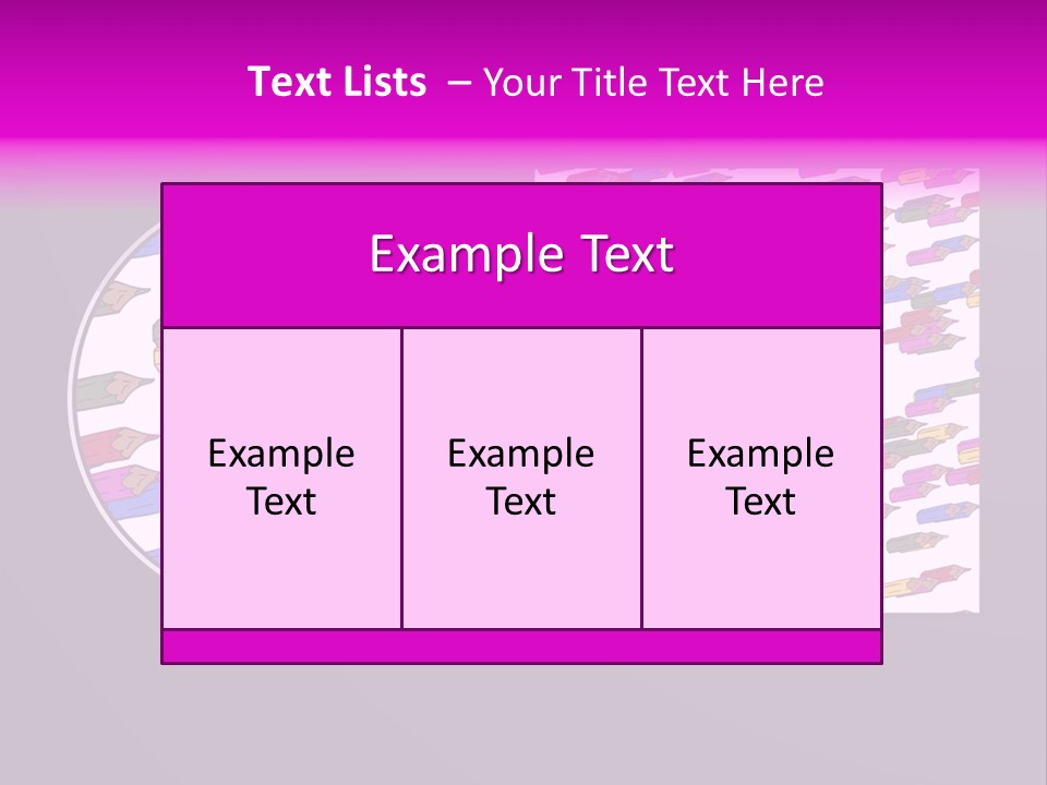 Video Illustration Decoration PowerPoint Template