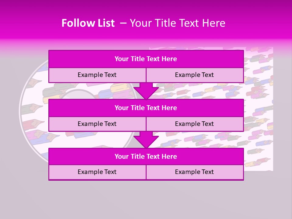 Video Illustration Decoration PowerPoint Template