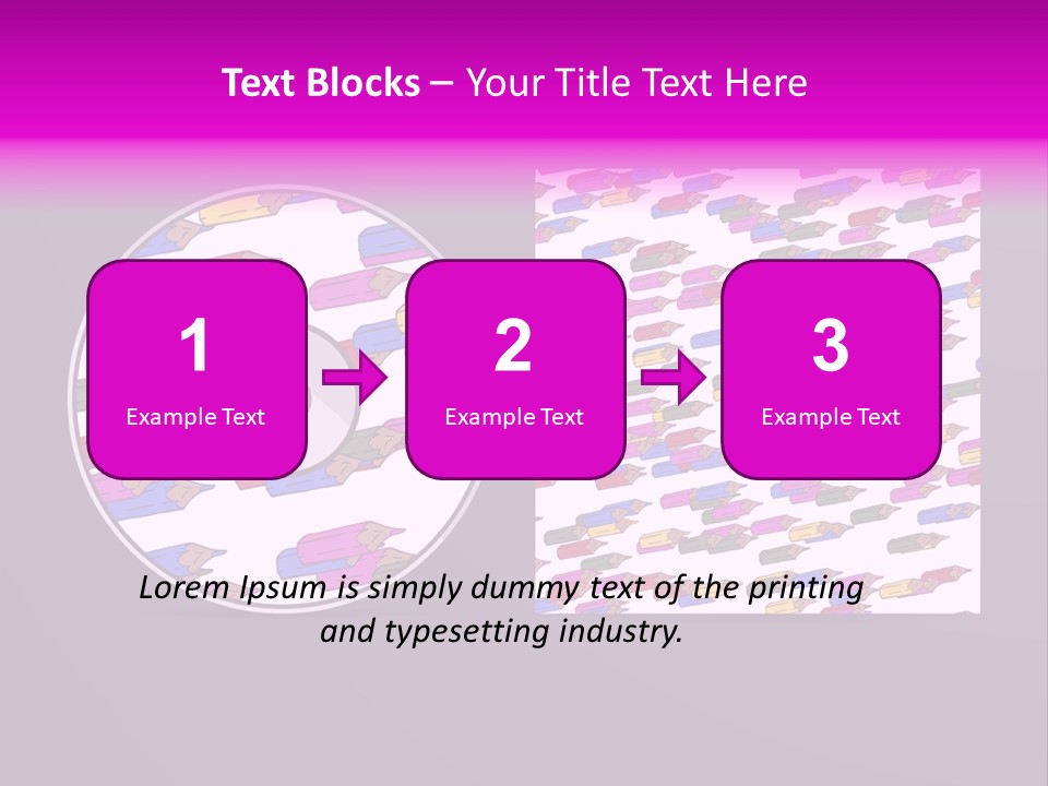 Video Illustration Decoration PowerPoint Template