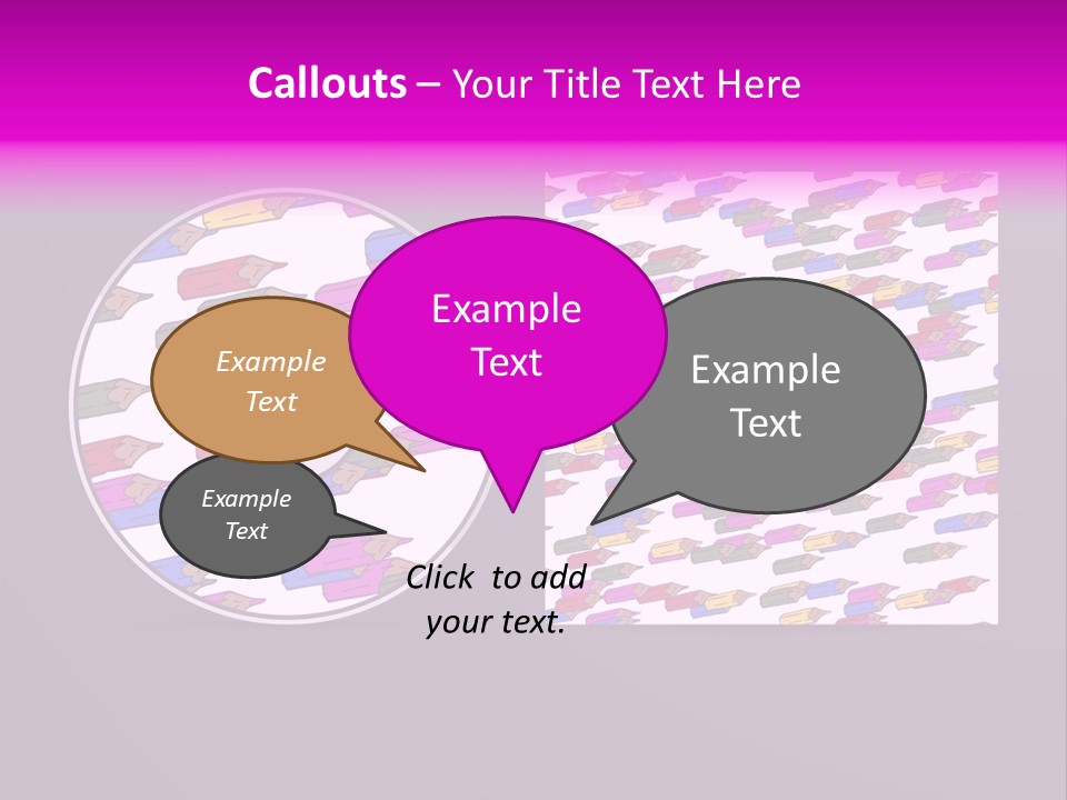 Video Illustration Decoration PowerPoint Template