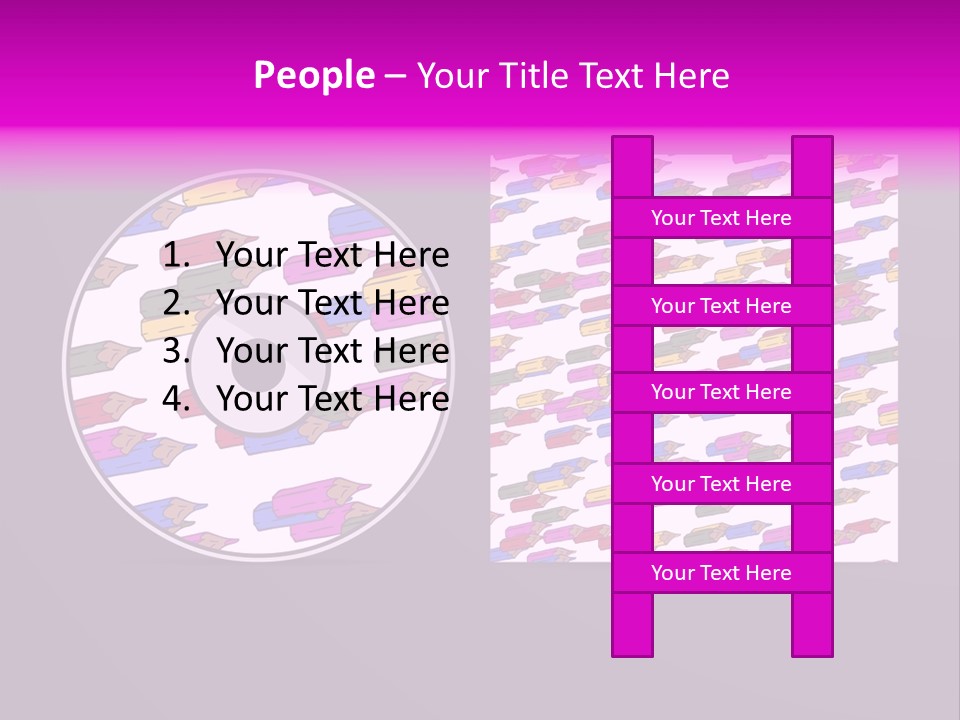 Video Illustration Decoration PowerPoint Template