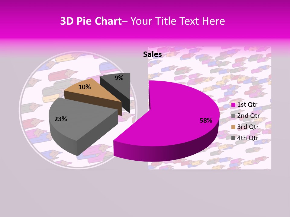 Video Illustration Decoration PowerPoint Template