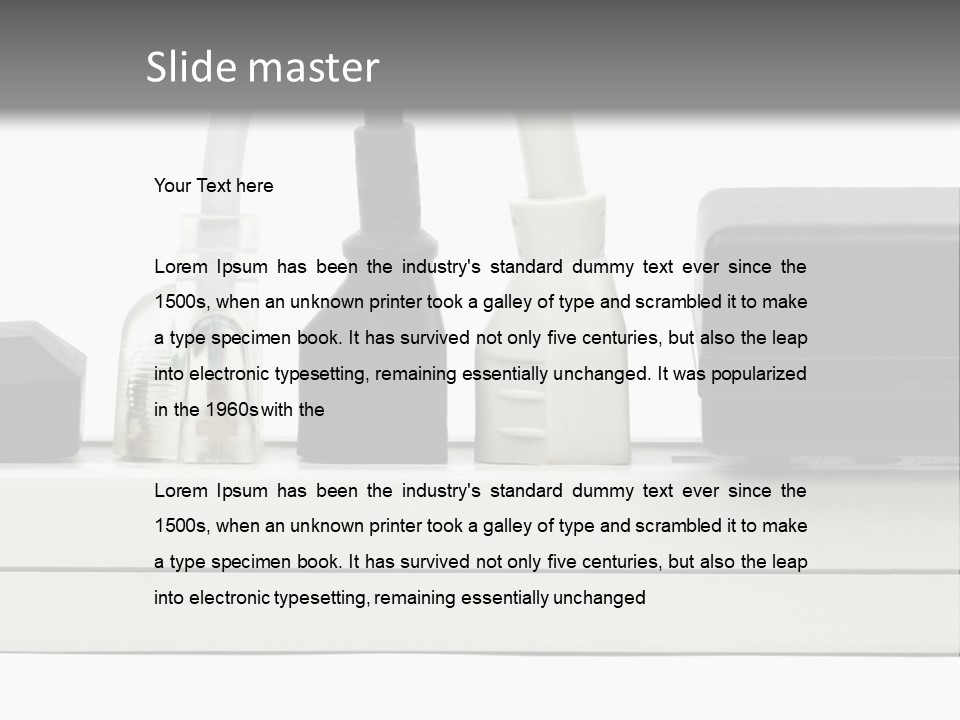 Distribution Grid Danger PowerPoint Template