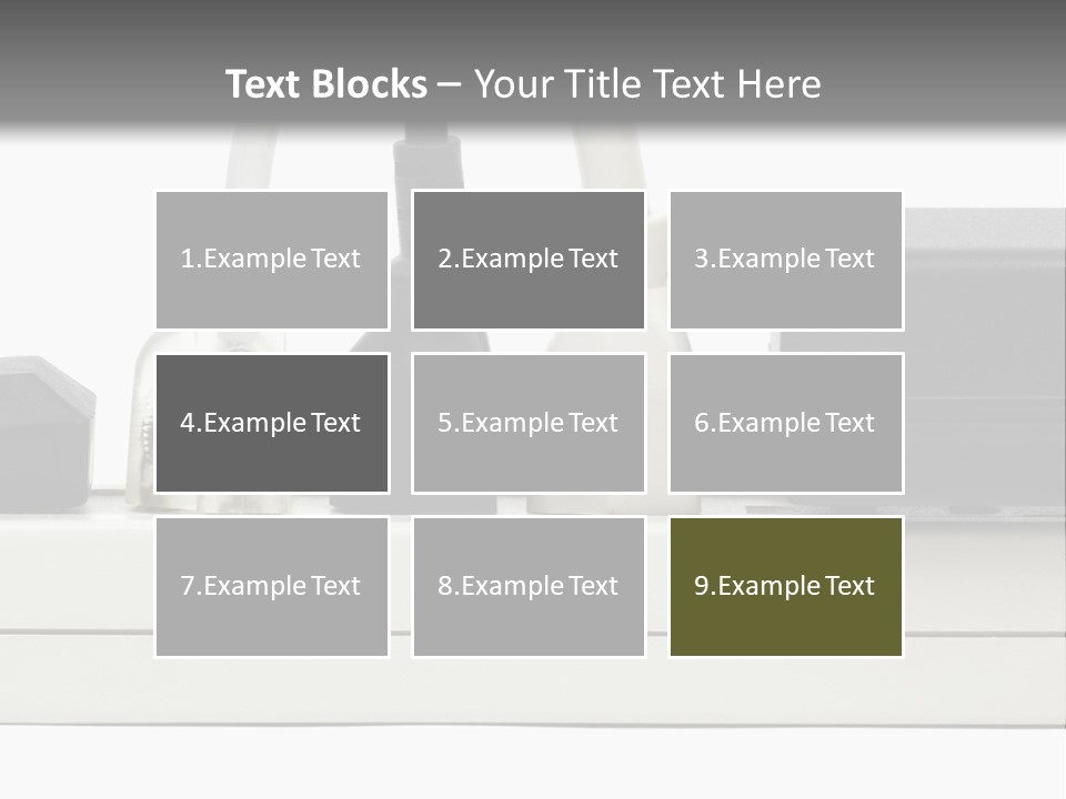 Distribution Grid Danger PowerPoint Template