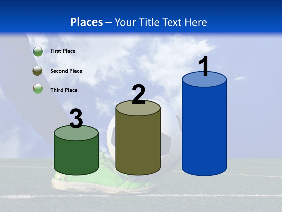 Legs Close Cleats PowerPoint Template