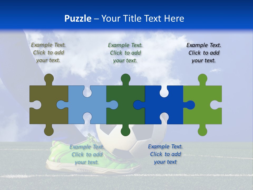 Legs Close Cleats PowerPoint Template