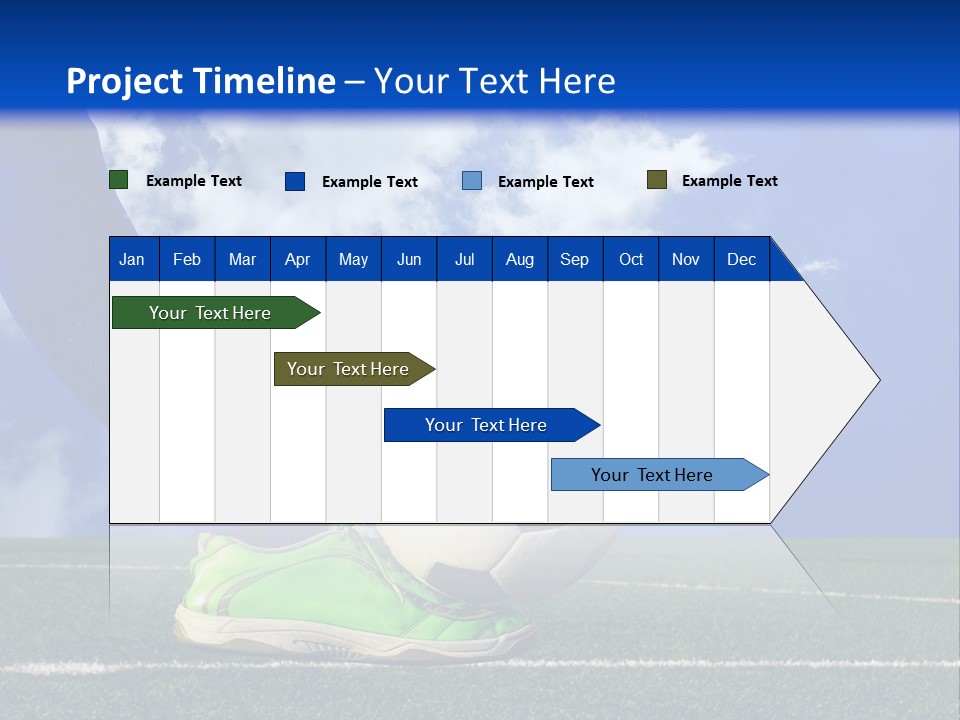 Legs Close Cleats PowerPoint Template