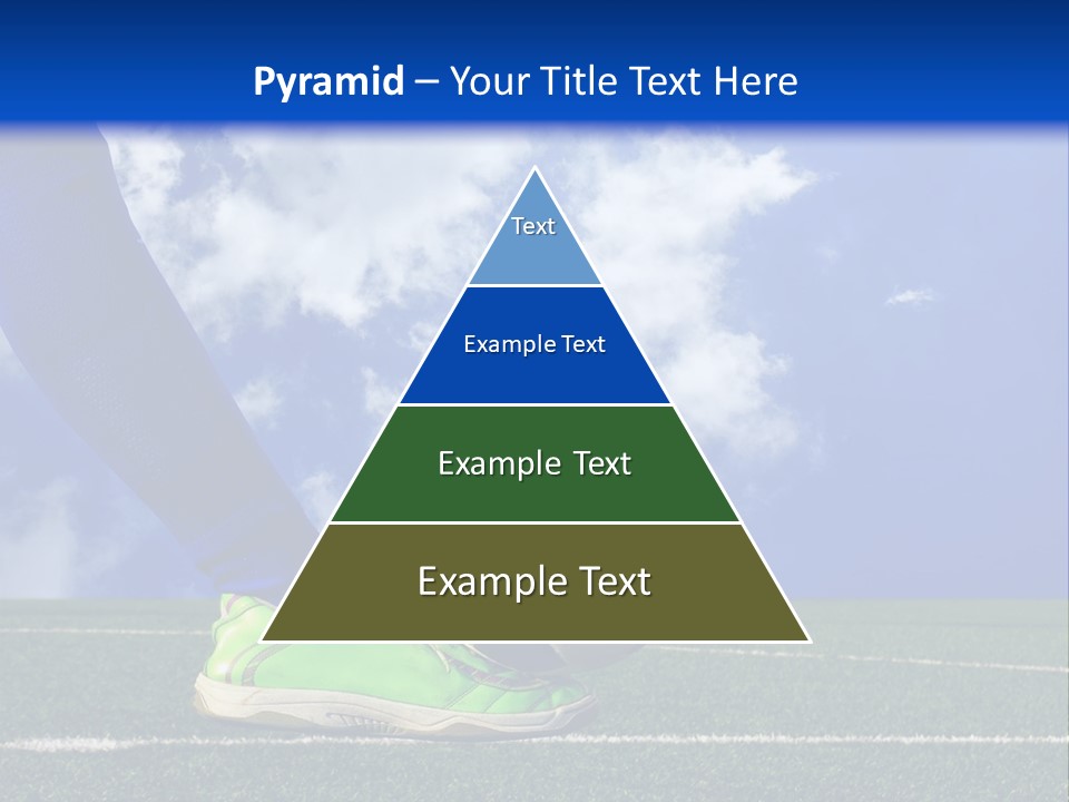 Legs Close Cleats PowerPoint Template