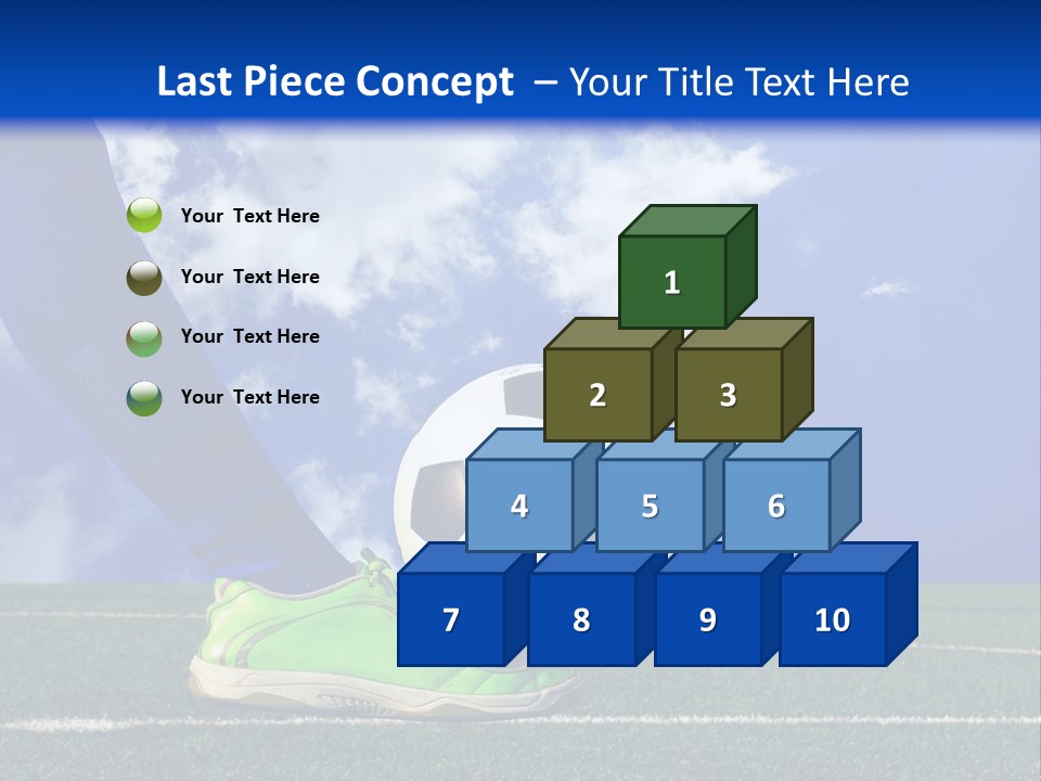 Legs Close Cleats PowerPoint Template