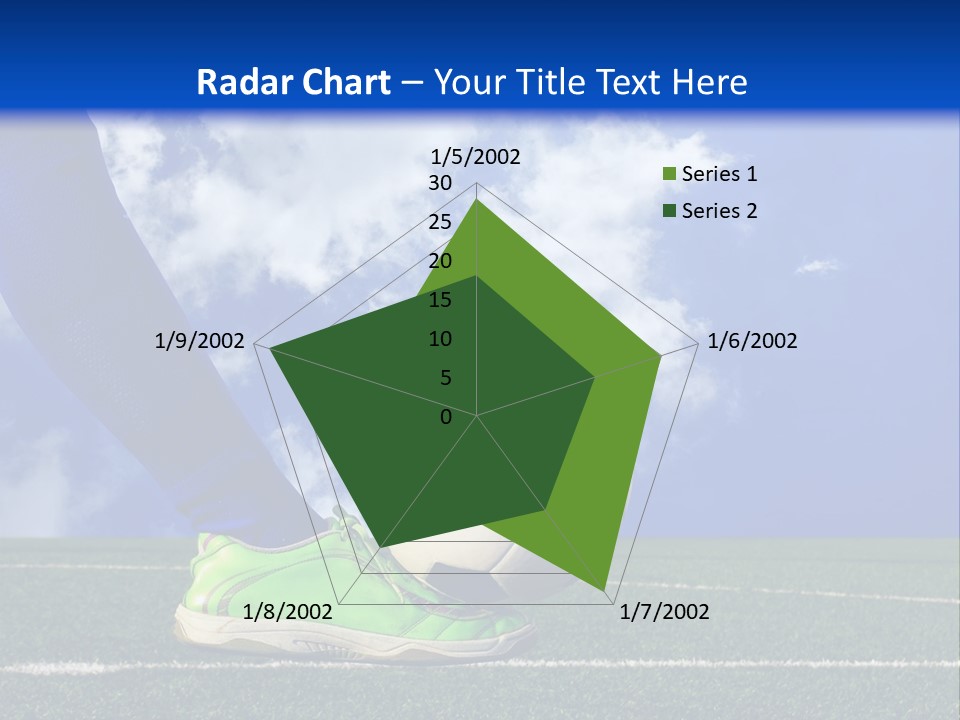 Legs Close Cleats PowerPoint Template