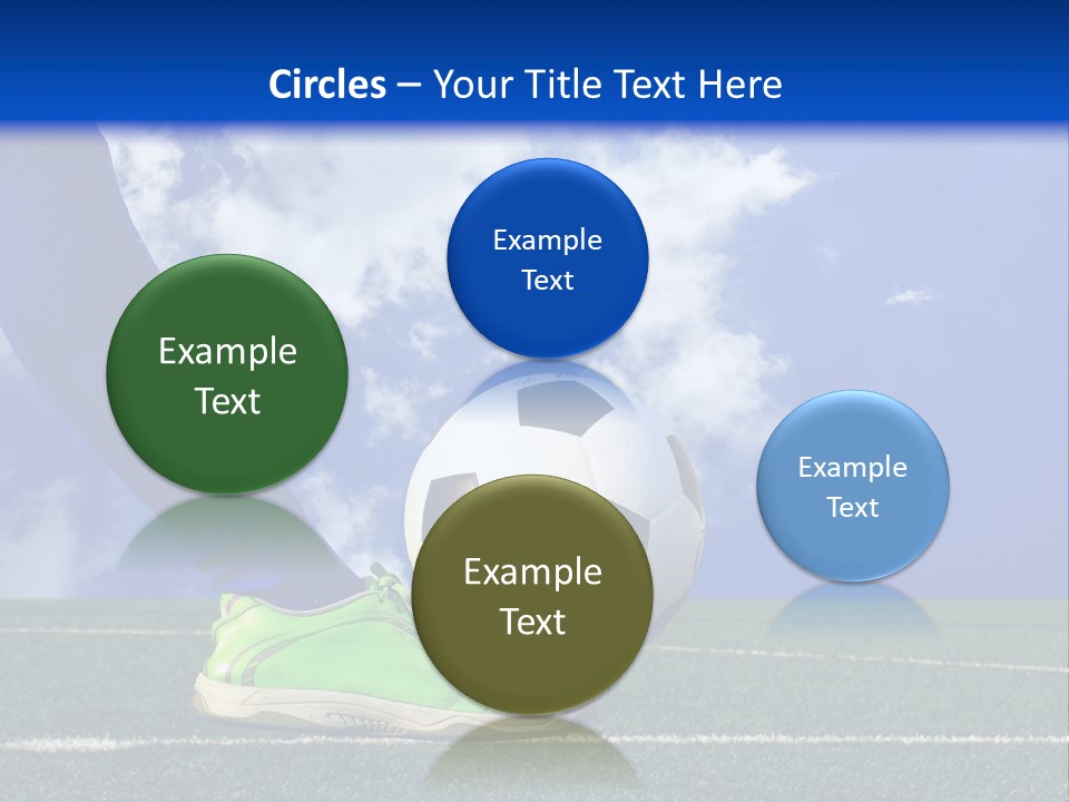 Legs Close Cleats PowerPoint Template