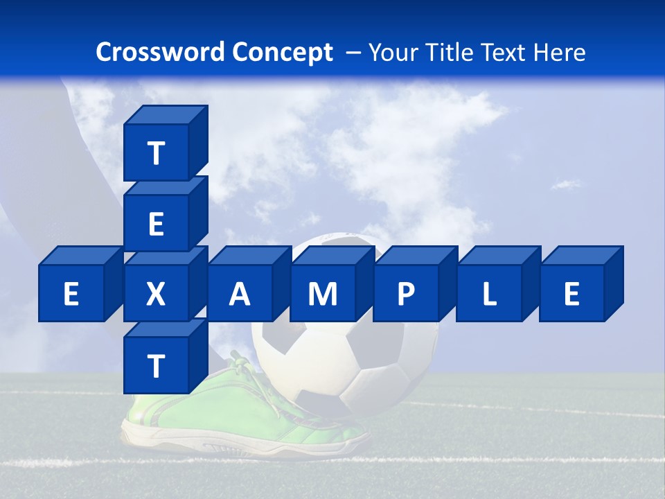 Legs Close Cleats PowerPoint Template