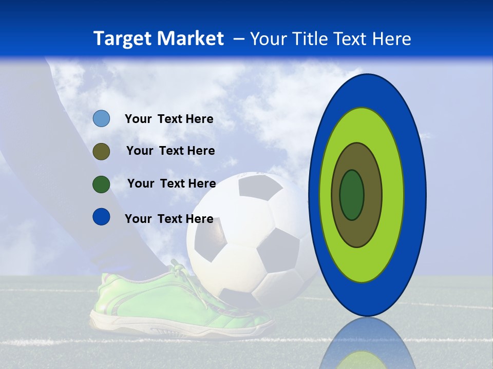 Legs Close Cleats PowerPoint Template