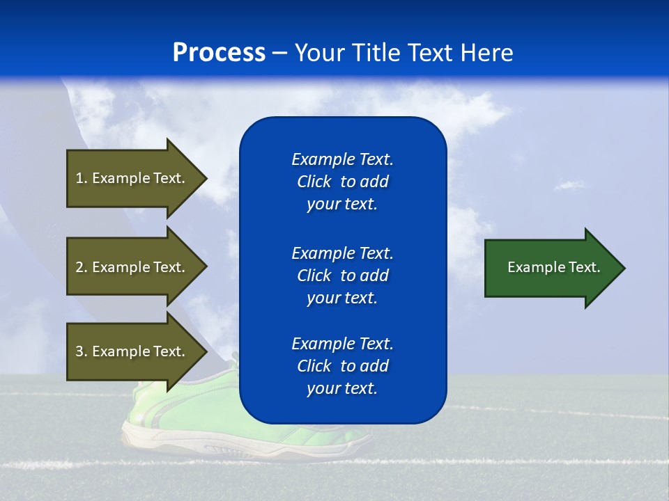 Legs Close Cleats PowerPoint Template