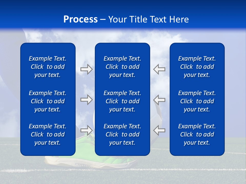 Legs Close Cleats PowerPoint Template