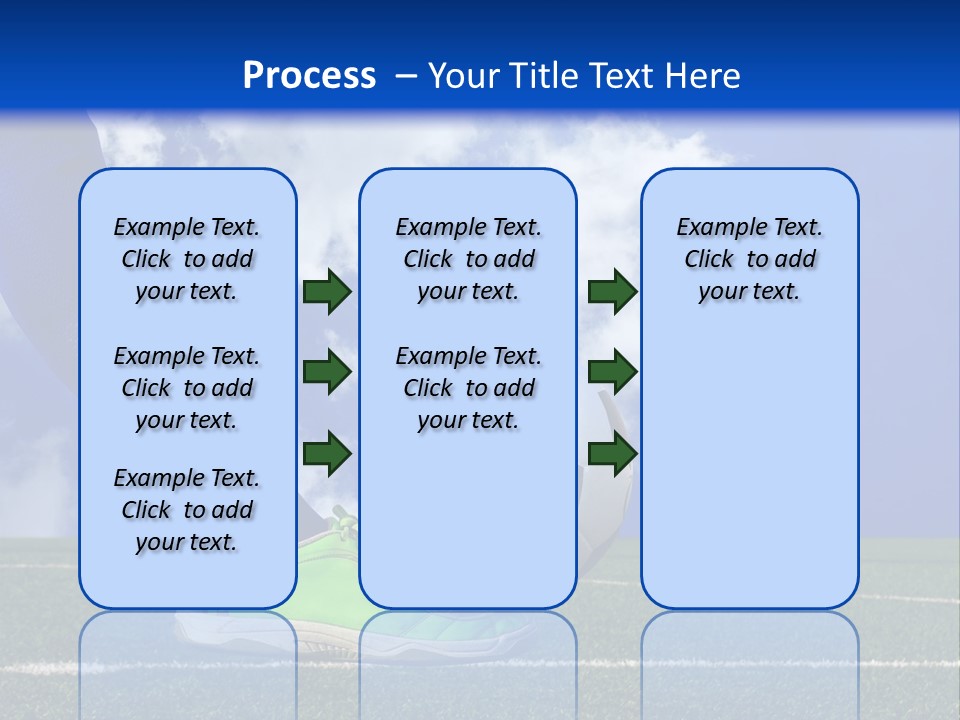Legs Close Cleats PowerPoint Template