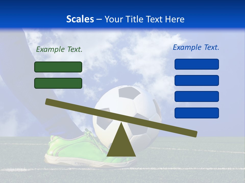 Legs Close Cleats PowerPoint Template